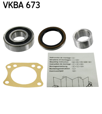 Set rulment roata VKBA 673 SKF